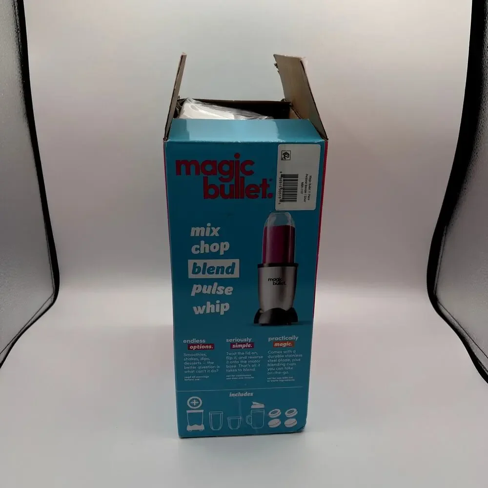 MAGIC BULLET Countertop Personal Blender NIB OPEN BOX